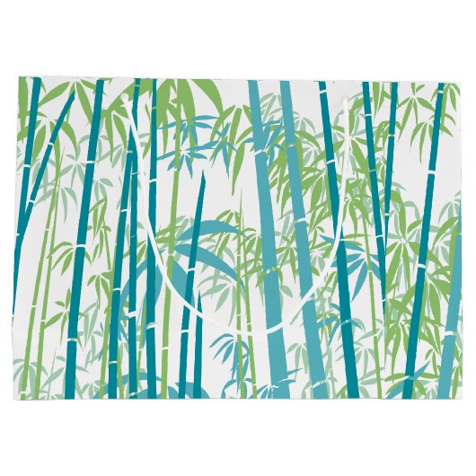 Bamboe 6 groot cadeauzakje (Achterkant)