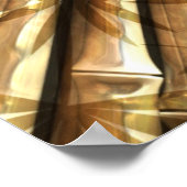 Bamboe Art 1 Poster (Hoek)