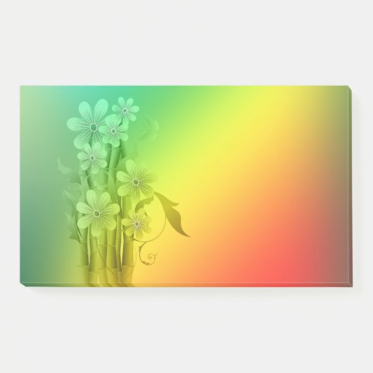 Bamboe Art 7A Post-it® Notes (Voorkant)