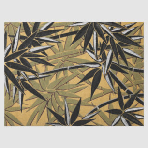 Bamboe bladeren in Gift Wrap Tissuepapier
