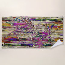 Bamboe Boom Digitaal Schilderen Originele Strandla