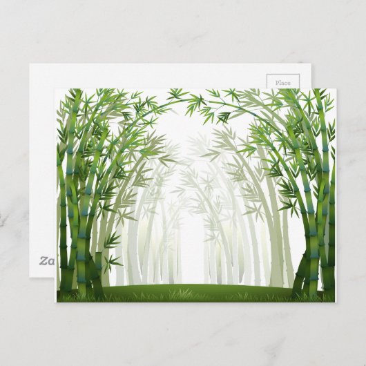 Bamboe Briefkaart (Voorkant / Achterkant)