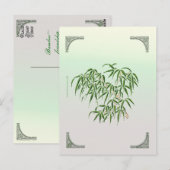 Bamboe Briefkaart (Voorkant / Achterkant)
