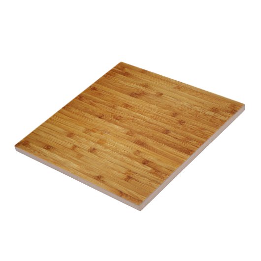 Bamboe Butcher Block Tegeltje (Zijkant)