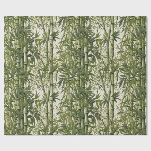 Bamboe cadeaupapier (Vlak)