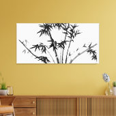 Bamboe Canvas Afdruk (Insitu (Woonkamer))