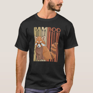Bamboe citaat voor een Red Panda Zoo Keeper T-shirt