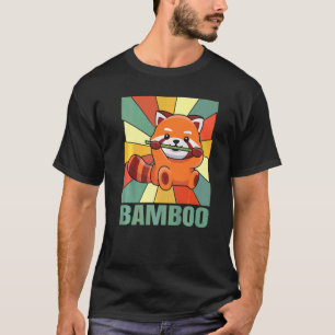 Bamboe citaat voor een Rode Panda-deskundige T-shirt
