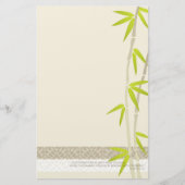 Bamboe Design briefpapier (Voorkant)