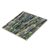 Bamboe Design Wall Tile Tegeltje (Zijkant)