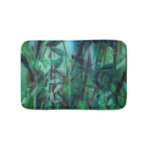 Bamboe designbadkamermat van LJB-verven