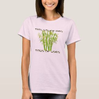 Bamboe, dit spul heeft tientallen toepassingen t-shirt