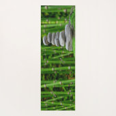 Bamboe en balans yoga mat (Achterkant)