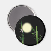 Bamboe en Dragonfly Magneet (Voorkant / Achterkant)