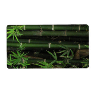 Bamboe ... Fao Rai, Nong Khai, Isaan, Thailand Etiket