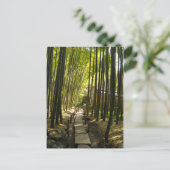 Bamboe Forest Briefkaart (Staand voorkant)