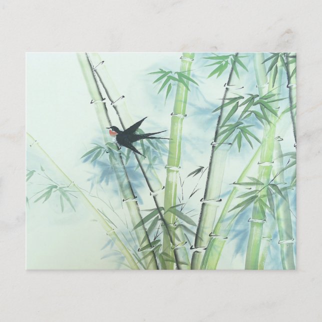 Bamboe Forest - groen (Voorkant)