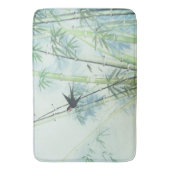 Bamboe Forest - groen Badmat (Voorkant Verticaal)