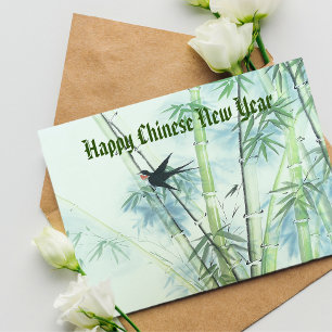 Bamboe Forest - groen Kaart