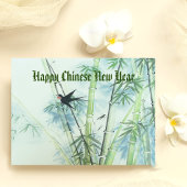 Bamboe Forest - groen Kaart