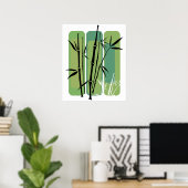 Bamboe Forest Poster (Thuiskantoor)