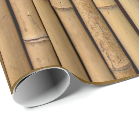 Bamboe getextureerd inpakpapier (Rol Hoek)