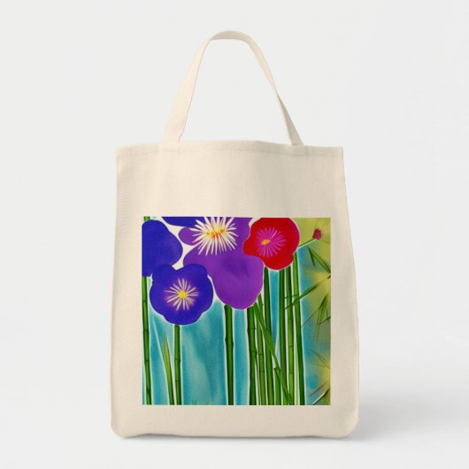 Bamboe Grocery Tas (Voorkant)