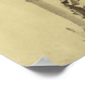 Bamboe, Hokusai Japans Kunstwerk Poster (Hoek)