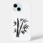 Bamboe Inkt Illustratie – Zen Design op Case-Mate iPhone Case (Achterkant)