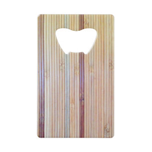 Bamboe Kredietkaart Flessenopener