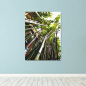 BAMBOE KUNST CANVAS AFDRUK (Insitu (Houten vloer))