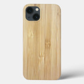 Bamboe-look Case-Mate iPhone Case (Achterkant)
