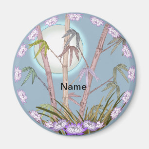 Bamboe Lotus Moon magneet