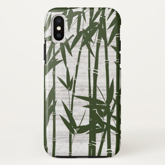 Bamboe Marmer Case-Mate iPhone Case (Achterkant)