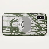 Bamboe Marmer Schattig Dier Case-Mate iPhone Case (Achterkant (horizontaal))