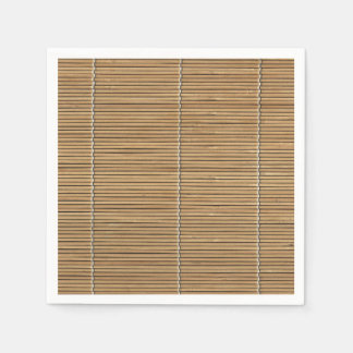 Bamboe Mat Standard Cocktail Napkin Servet