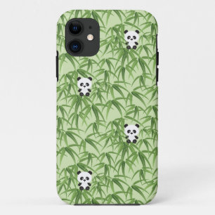 Bamboe met Panda's iPhone 11 Hoesje