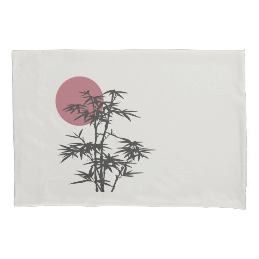 Bamboe/Moon Kussensloop Set (Voorkant-Links)