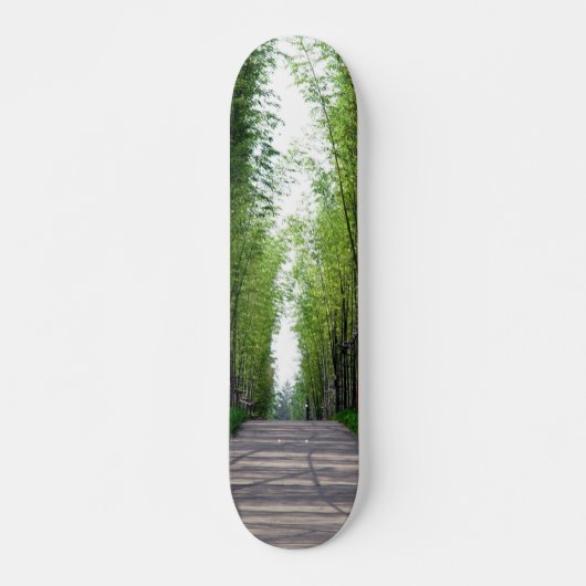 Bamboe-pad Skateboard (Voorkant)
