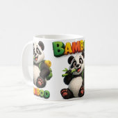 Bamboe Panda Koffiemok (Voorkant links)