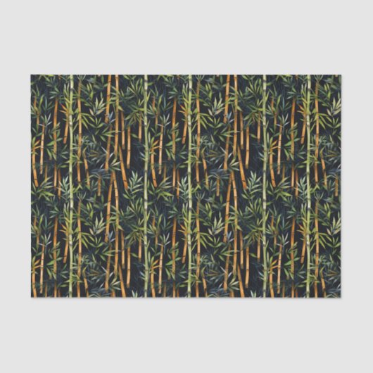 Bamboe Panda Tissue Papier (Voorkant)