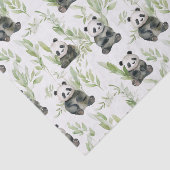 Bamboe Panda Tissue Papier (Detail)