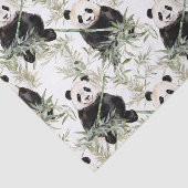 Bamboe Panda Tissue Papier (Detail)
