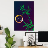 Bamboe Poster (Thuiskantoor)