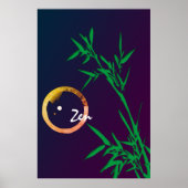 Bamboe Poster (Voorkant)