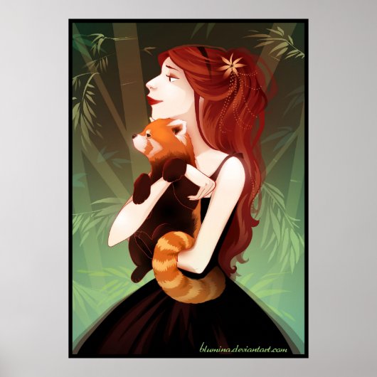 Bamboe Poster (Voorkant)