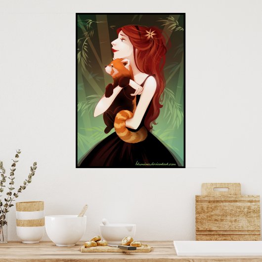 Bamboe Poster (Keuken)