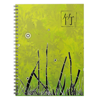 bamboe-silhouet notitieboek