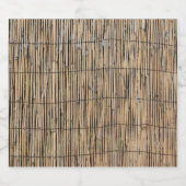 Bamboe Sparkling Wijnetiket (Enkel label)