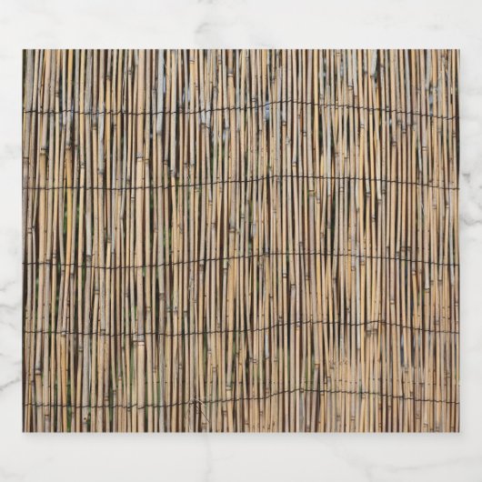 Bamboe Sparkling Wijnetiket (Enkel label)